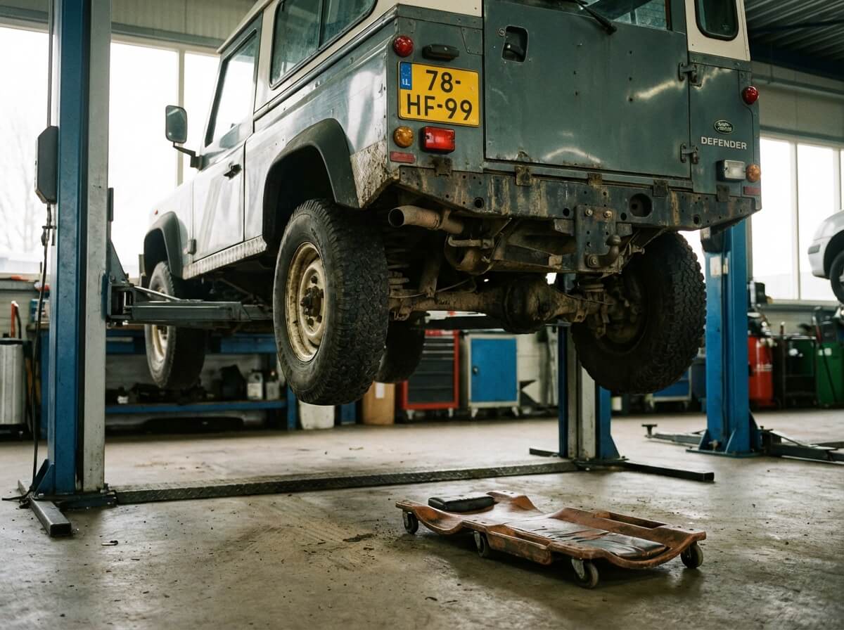 Nette wachtruimte met koffie in een autogarage